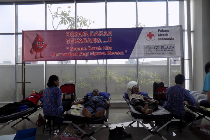 Donor darah bersama PMI